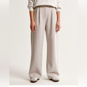 Abercrombie and fitch Sloan tailored wide leg pant